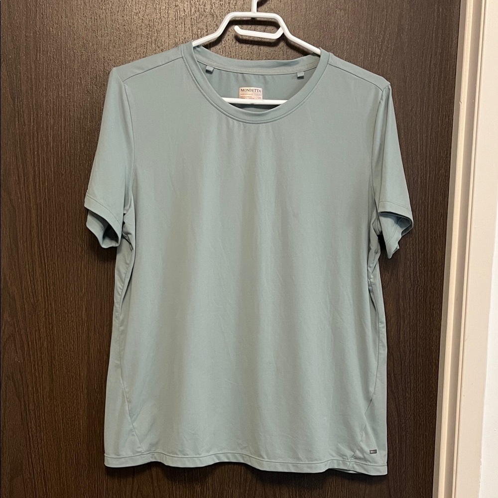 Mondetta Women's Soft Teal Short Sleeve Tee